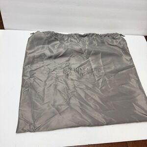 MZ Wallace New York 20X18 Gray Satin Drawstring Dust Bag Storage Pouch